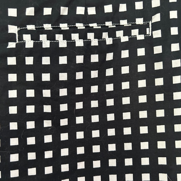 Golftini Golf Skort The Ace Stretch Cotton Scalloped Hem Black White Check 2L - Picture 11 of 15